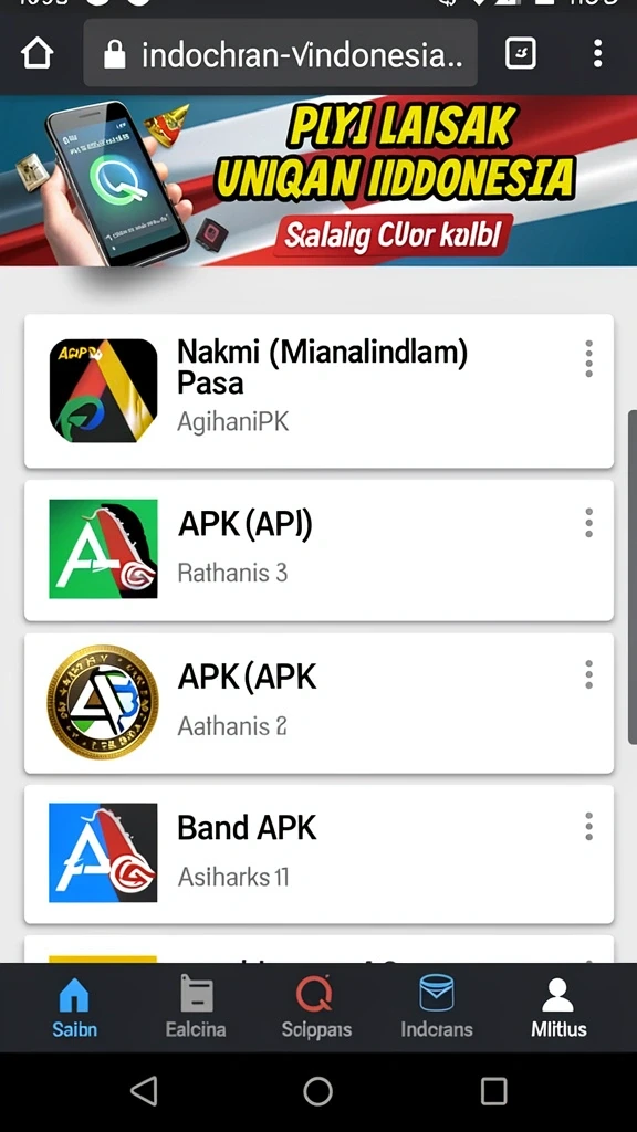 Tampilan utama aplikasi Review Aplikasi sensa88 Versi Terbaru yang intuitif dan efisien.