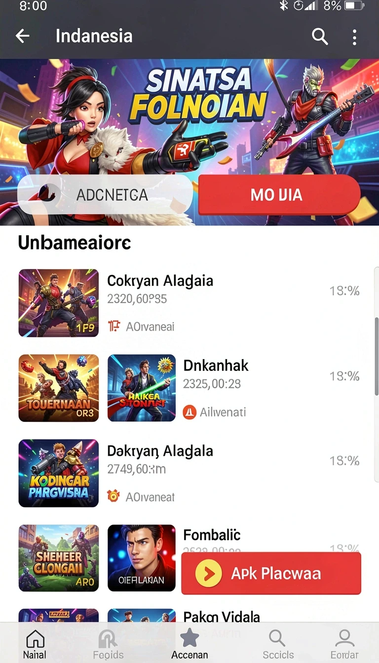Tampilan utama aplikasi bpjs777 App APK Terbaru yang intuitif dan efisien.